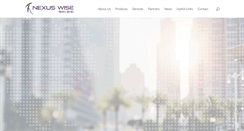 Desktop Screenshot of nexuswise.com
